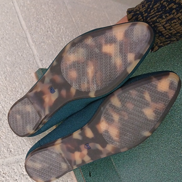 Rothy's mules dark green unused sz 9 - Picture 6 of 17